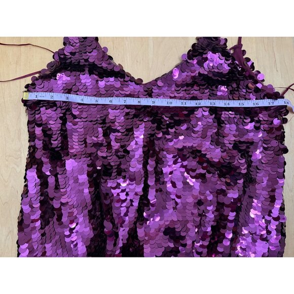 Free People Paillette Party Midi Slip Dress small NWOT - Picture 4 of 9